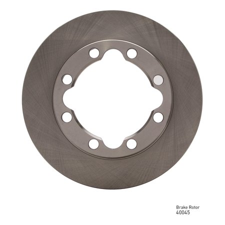 DYNAMIC FRICTION CO Brake Rotor, Front, 600-40045 600-40045